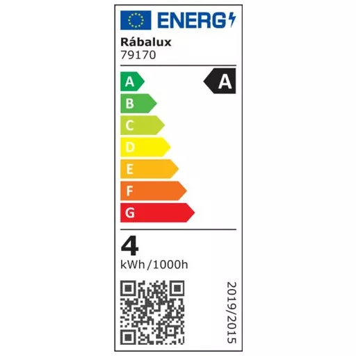 RÁBALUX Filament-LED 79170 LED Filament IP20 230V, 50Hz