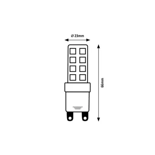 RÁBALUX SMD-LED 79175 LED izzó IP20 230V, 50Hz