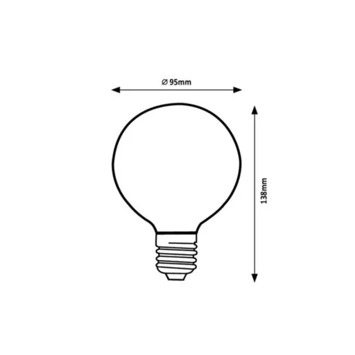 RÁBALUX Filament-LED 79187 LED Filament IP20 230V, 50Hz