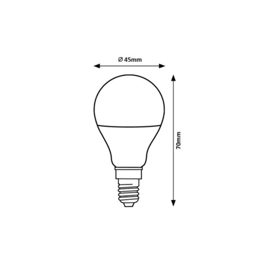 RÁBALUX SMD-LED 79196 LED izzó IP20 230V, 50Hz