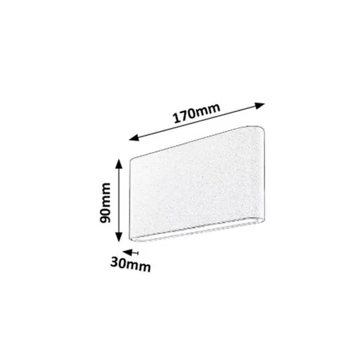 RÁBALUX Nesna 7952 Kültéri fali lámpa IP54 230V, 50Hz