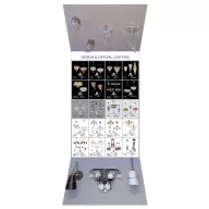 ELMARK 800512 ADVERTISING STAND- 03 CRYSTAL DESIGN