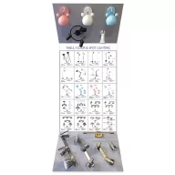 ELMARK 800516 ADVERTISING STAND- 07 TABLE FLOOR