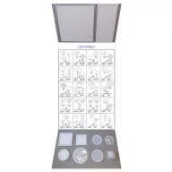 ELMARK 800517 ADVERTISING STAND- 08 LED PANELS