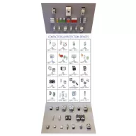 ELMARK 800528 ADVERTISING STAND- 19 CONTACTORS PROTECTION