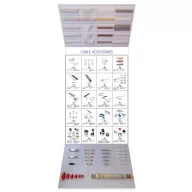 ELMARK 800533 ADVERTISING STAND- 24 CABLE ACCESSORIES