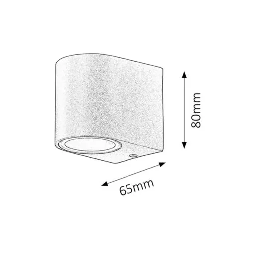 RÁBALUX Chile 8029 Kültéri fali lámpa IP44 230V, 50Hz
