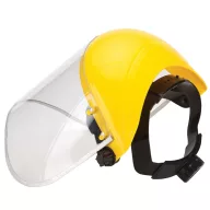 ELMARK 81051 SAFETY FACE SHIELD WITH CLEAR VISOR, ADJUSTABLE