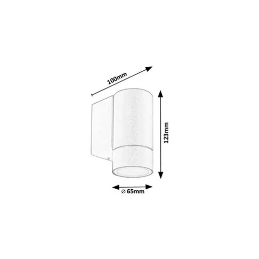 RÁBALUX Phoenix 8118 Kültéri fali lámpa IP54 230V, 50Hz
