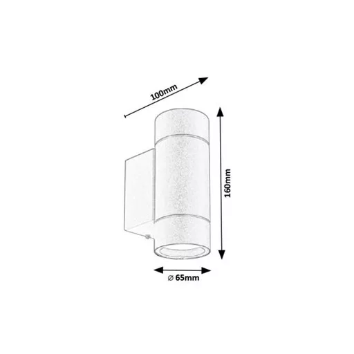 RÁBALUX Phoenix 8119 Kültéri fali lámpa IP54 230V, 50Hz