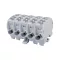 ELMARK 81500002 TERMINAL BLOCK DIN RAIL 5X(2X16MM2/2X25MM2 GREY