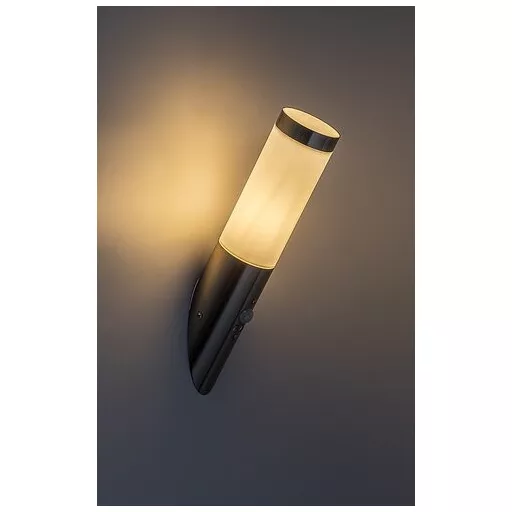 RÁBALUX Inox torch 8266 Kültéri fali lámpa IP44 230V, 50Hz