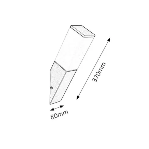 RÁBALUX Bonn 8337 Kültéri fali lámpa IP44 230V, 50Hz
