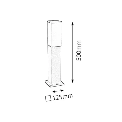 RÁBALUX Bonn 8338 Kültéri állólámpa IP44 230V, 50Hz