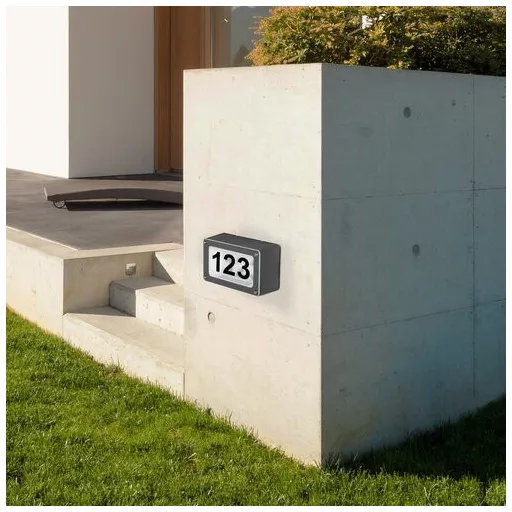 RÁBALUX Hannover 8747 Házszám világítás IP54 230V, 50Hz