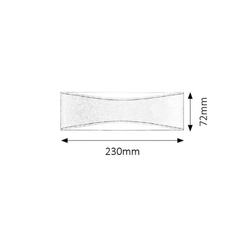 RÁBALUX Birmingham 8795 Kültéri fali lámpa IP65 230V, 50Hz