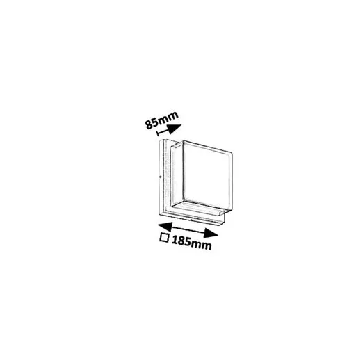 RÁBALUX Andorra 8829 Kültéri fali lámpa IP54 230V, 50Hz