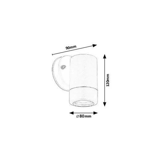 RÁBALUX Medina 8832 Kültéri fali lámpa IP44 230V, 50Hz