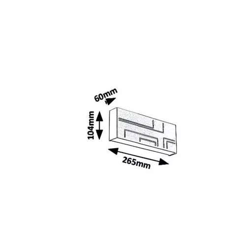 RÁBALUX Maribor 8873 Kültéri fali lámpa IP65 230V, 50Hz