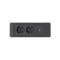 ELMARK 9105D SLIM FRAME 2xSHUKO SOCKET+1xUSB A/C 20W, BLACK