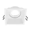 ELMARK 92EL259SQ RECESSED SQUARE DOWN LIGHT EL-259SQ GU10 WHITE