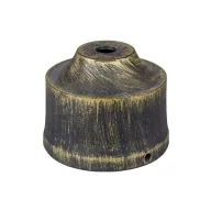   ELMARK 93SO63AG SO63 CSATLAKOZÓ LÁMPÁSHOZ ÁTMÉRŐ 63MM ANCIDENT GOLD