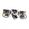 ELMARK 9520027LED STELLAR ARCHAR SPOT FEHÉR LED GU10 3X5.5W KRÓM