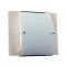 ELMARK 954170N PERA FALI LÁMPATEST 2XE27 TERMÉSZETES 290X240MM