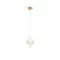 ELMARK 955AMARO1230GD AMARO LED PENDANT 12W 3000K, GOLD