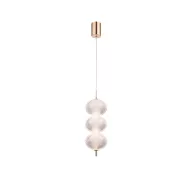 ELMARK 955AMARO2430GD AMARO LED PENDANT 24W 3000K, GOLD