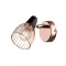 ELMARK 955AMBIX1W AMBIX SPOT 1XE14 FEKETE/RÉZ