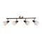 ELMARK 955AMBIX4 AMBIX SPOT 4XE14 FEKETE/RÉZ