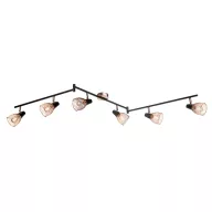 ELMARK 955AMBIX6 AMBIX SPOT 6XE14 FEKETE/RÉZ