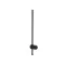 ELMARK 955ASCOLI1240BL ASCOLI LED WALL LAMP 12W 4000K 600MM, BLACK