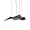 ELMARK 955ATOM7530BL ATOM LED PENDANT 75W 3000K, BLACK