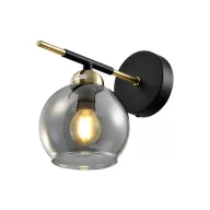 ELMARK 955BILL1W BILL FALI LÁMPA 1XE14 FEKETE/BRONZ
