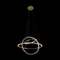   ELMARK 955CORONA10430PGD CORONA LED PENDANT 104W 3000K 860MM, GOLD
