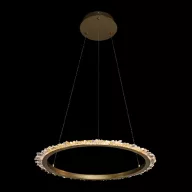   ELMARK 955CORONA3430PGD CORONA LED PENDANT 34W 3000K 660MM, GOLD