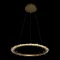 ELMARK 955CORONA3430PGD CORONA LED PENDANT 34W 3000K 660MM, GOLD