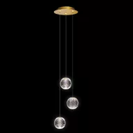 ELMARK 955DIAMOND1230PGD DIAMOND LED PENDANT 12W 3000K, GOLD