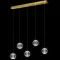 ELMARK 955DIAMOND2130PGD DIAMOND LED PENDANT 21W 3000K, GOLD