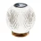 ELMARK 955DIAMOND230TGD DIAMOND LED TABLE LAMP 2W 3000K DIMMABLE, GOLD