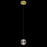 ELMARK 955DIAMOND430PGD DIAMOND LED PENDANT 4.2W 3000K, GOLD