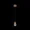 ELMARK 955DIAMOND530PGD DIAMOND LED PENDANT 5W 3000K, GOLD