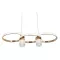 ELMARK 955ELZA40CCTGD ELZA LED PENDANT 40W CCT, GOLD