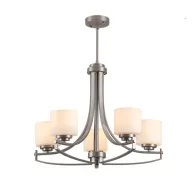 ELMARK 955ERIN5 ERIN LUX CSILLÁR 5XE27 SZATÉN NIKKEL