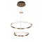 ELMARK 955FELIX3058 FELIX LED CSILLÁR 58W 3000K FEKETE/ARANY