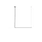 ELMARK 955JULIO3840BL JULIO LED PENDANT 38W 4000K 1000MM, BLACK