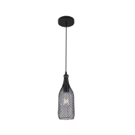 ELMARK 955KEN1 KEN FÜGGESZTÉK 1XE27 FEKETE D120MM