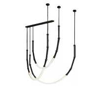 ELMARK 955MILTON4030BL MILTON LED PENDANT 40W 3000K, BLACK